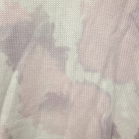 crew neck sweater with mesh sleeves - Picture 4 of 4